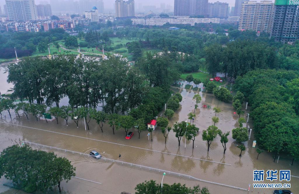 河南新乡：暴雨受灾人口超77万