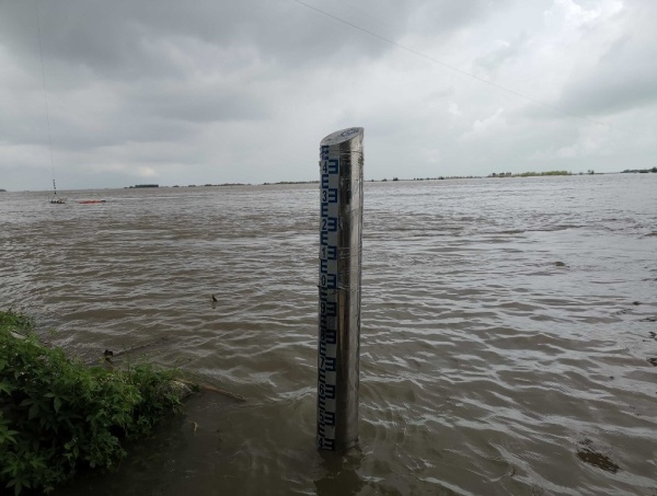 原标题:嫩江再次发生超警洪水