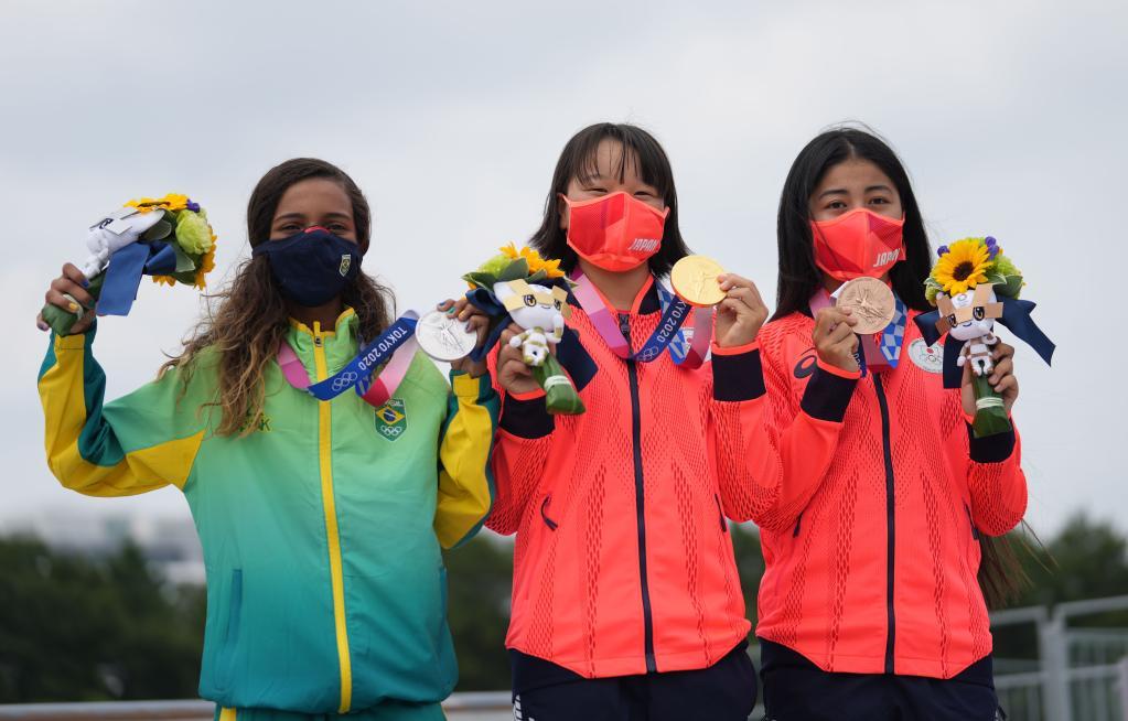 日本“Z世代”包揽街式赛金牌 16岁曾文蕙女子位列第六
