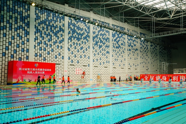 四川省第三届全民健身运动会残疾人游泳、跳绳比赛在遂宁市开赛