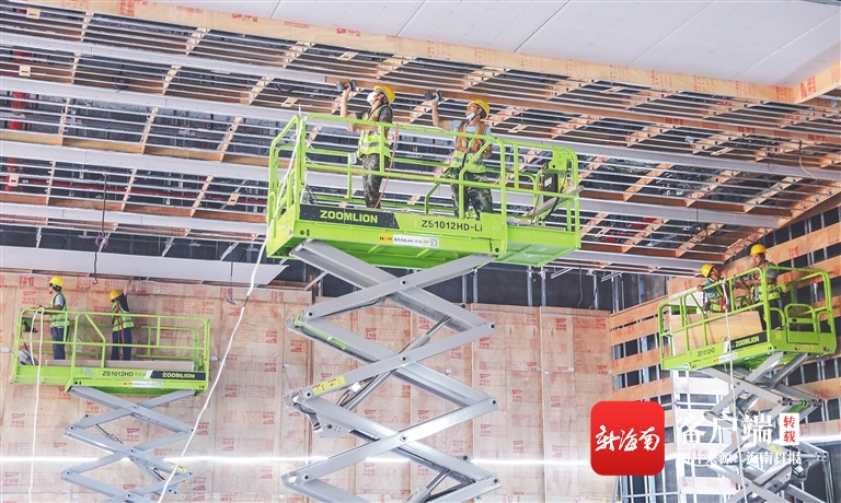 海南省图书馆二期预计9月底竣工