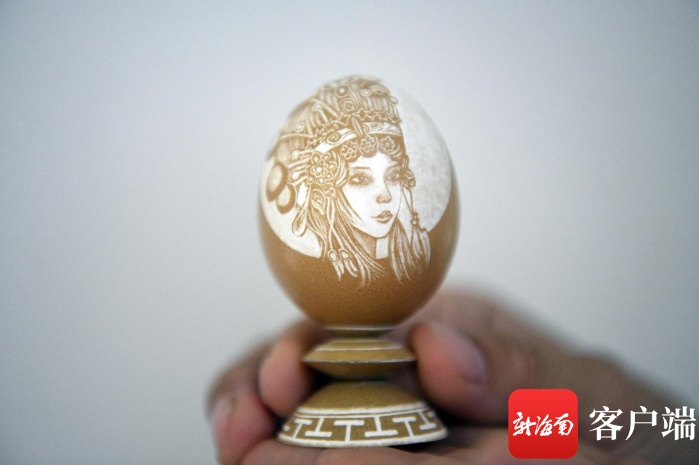椰视频 | 许健强：用蛋雕艺术传播海南文化