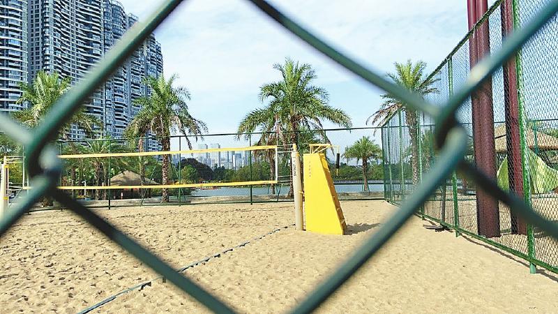 周末的正确打开方式：“来成都江滩公园打沙排！”