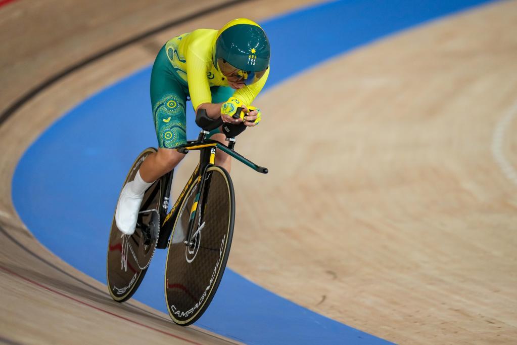 场地自行车——澳大利亚选手格雷科获得东京残奥会首金