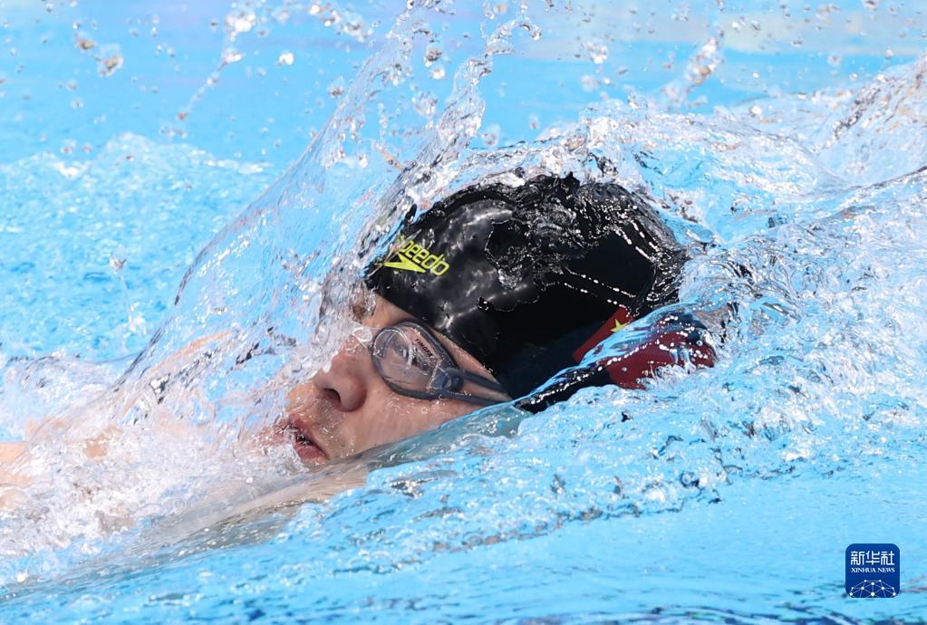 东京残奥会-游泳：贾红光获得男子100米仰泳S6级金牌
