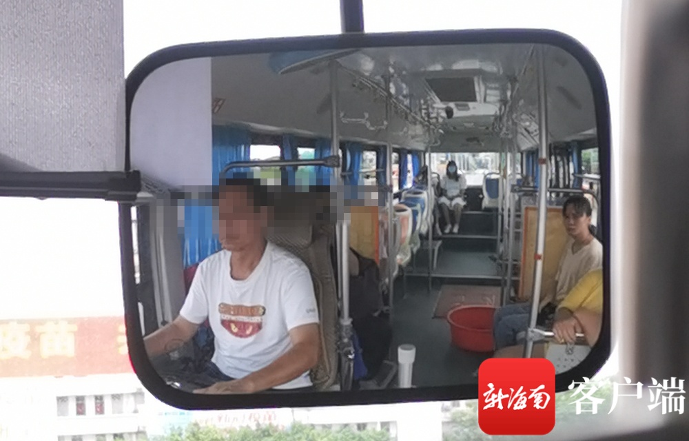 澄迈城乡公交司机开车不戴安全带 记者暗访发现多辆公交车安全带存在损坏问题