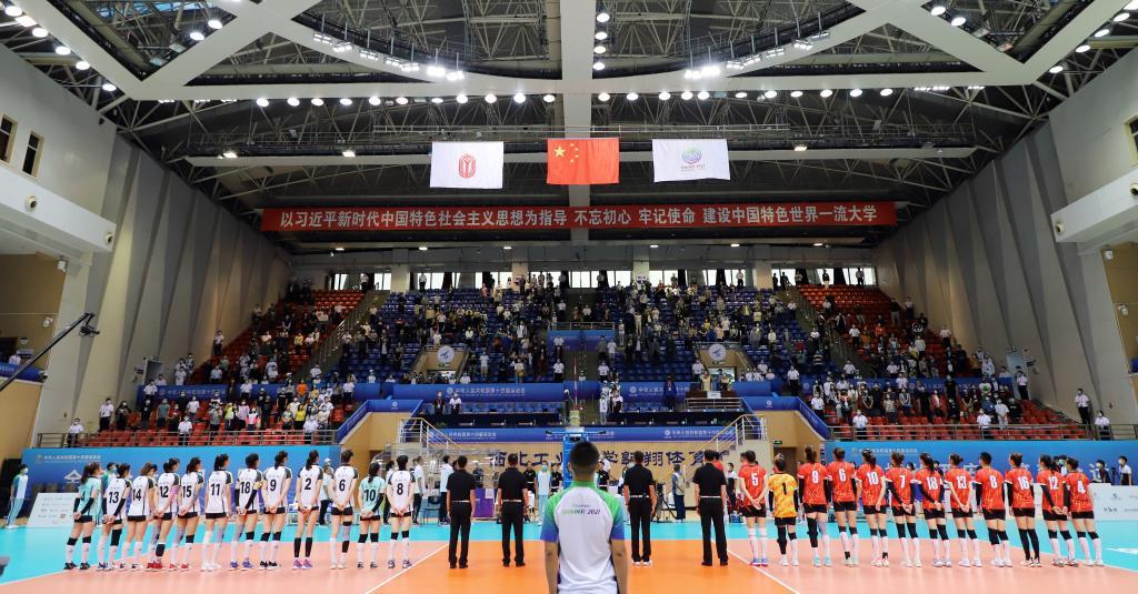全运会-排球女子成年组循环赛：上海队胜河南队