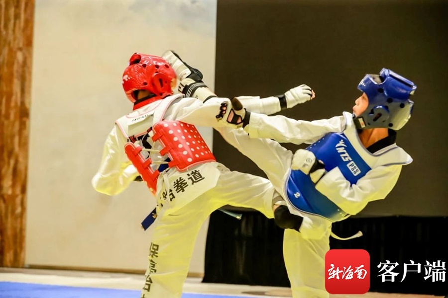 2021年海南省青少年跆拳道锦标赛三亚落幕