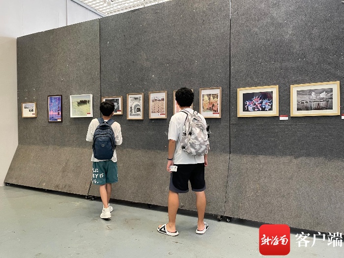原创组图｜海南省高校美术作品展举行 百余幅作品亮相