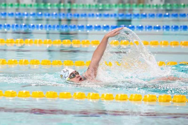 成都市金牛区举行第七届运动会暨第一届职工运动会游泳赛