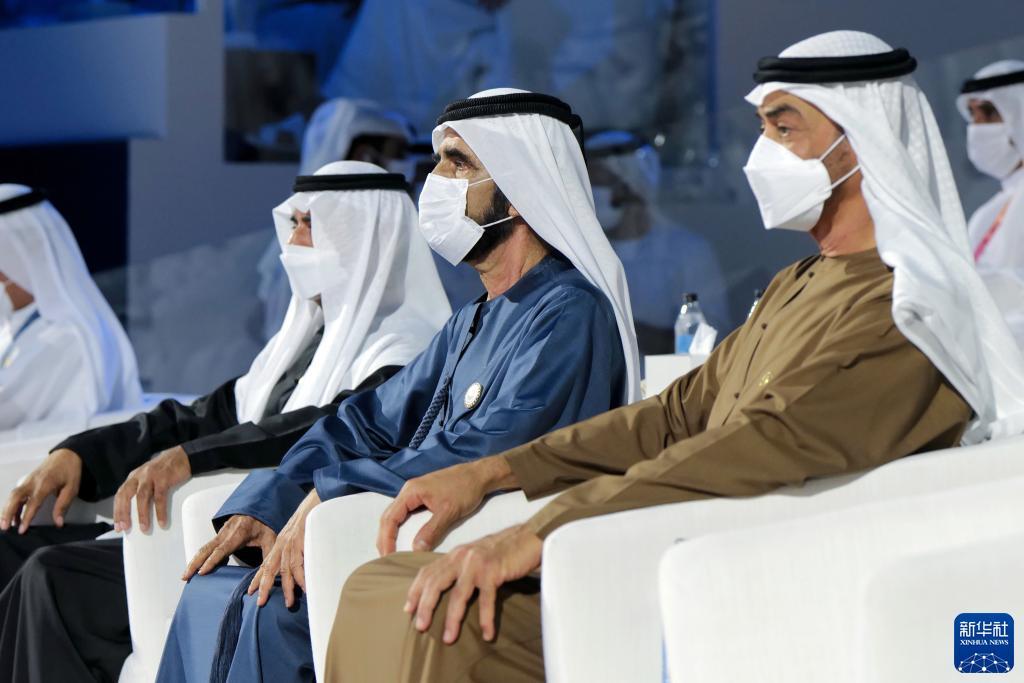 迪拜世博会举行开幕式