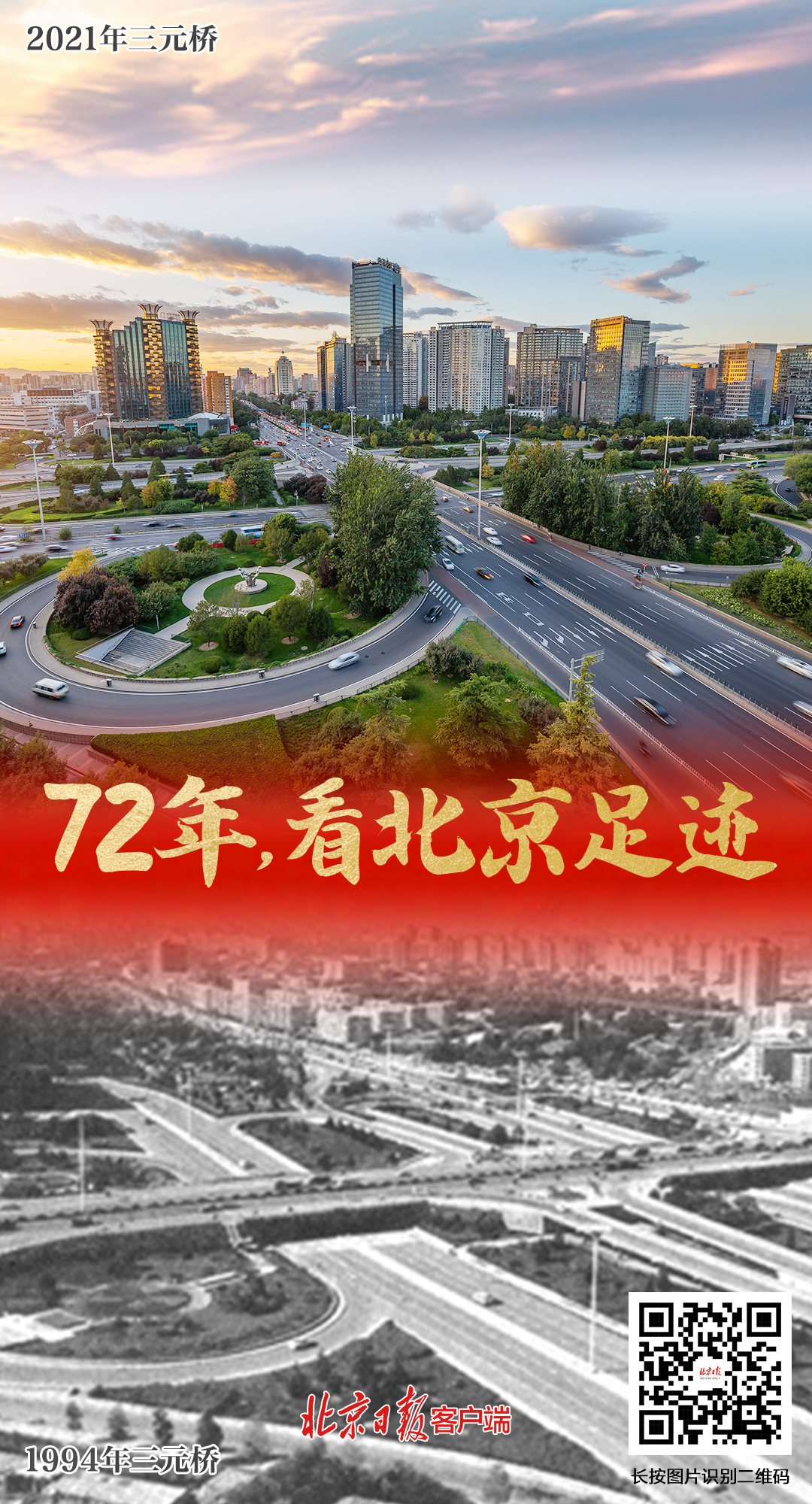 72年，看北京足迹｜这座立交桥有37年的历史