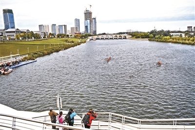 2021北京（国际）运河文化节副中心赛艇大师赛开幕