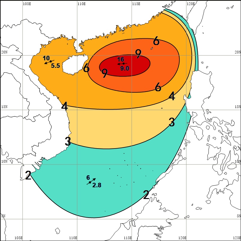 最大9.0米狂涛+天文大潮期！海南南海海浪与风暴潮警报双双升级