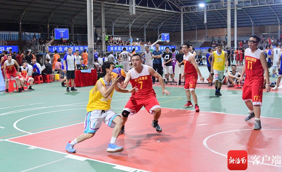 首届海南省机关“新征程杯”三对三篮球比赛海口开赛