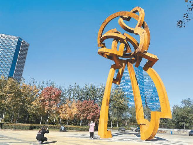 冬奥雕塑最佳作品陆续在冬奥场馆和城市公园建设落地