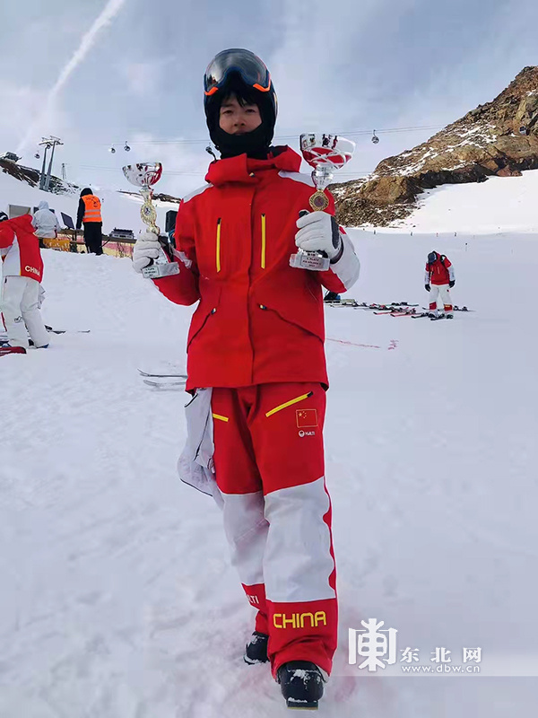 2022国际雪联公开赛（FIS积分赛）欧洲杯索尔登站 黑龙江小将陈康夺1金1银1铜