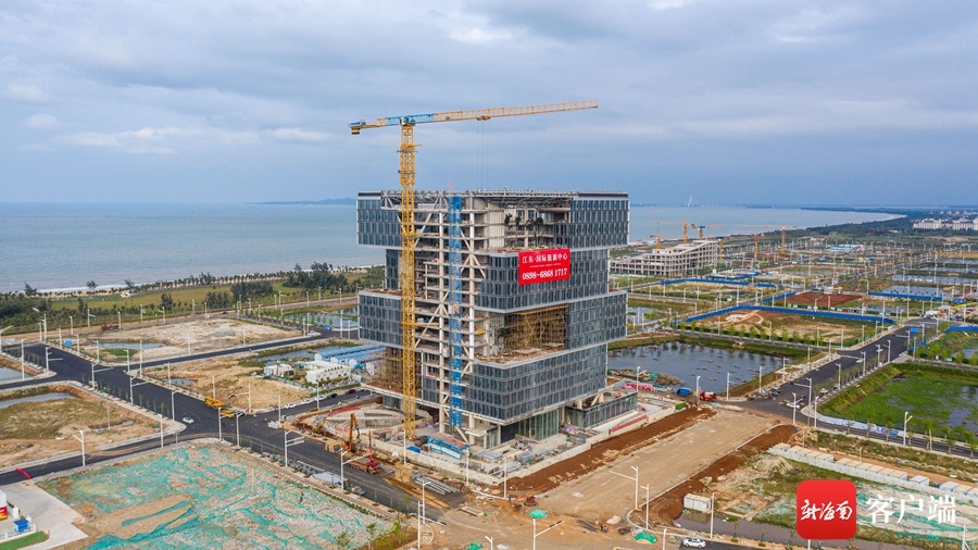 组图 | 海南国际能源中心大厦预计年底竣工