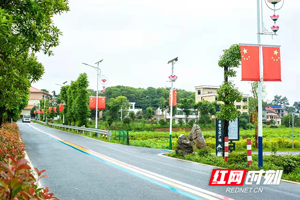 美如壁纸！衡阳市石鼓区这条公路获评“湖南省最美农村路”