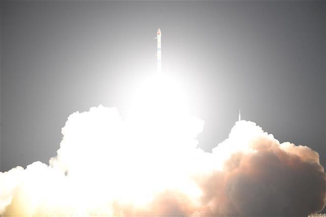 快舟一号甲火箭成功发射试验十一号卫星