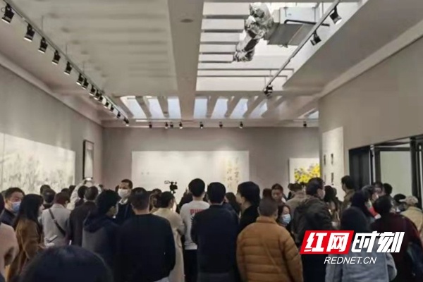 长沙画院美术作品展开幕 大美丹青展现星城百年记忆