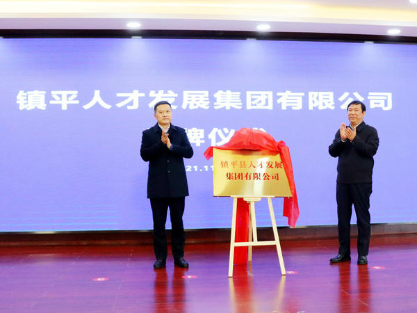 镇平县成立全省首家县级人才发展集团有限公司