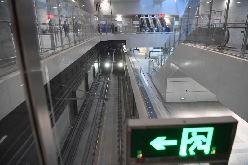 北京地铁14号线即将全线贯通 剩余段全面收尾