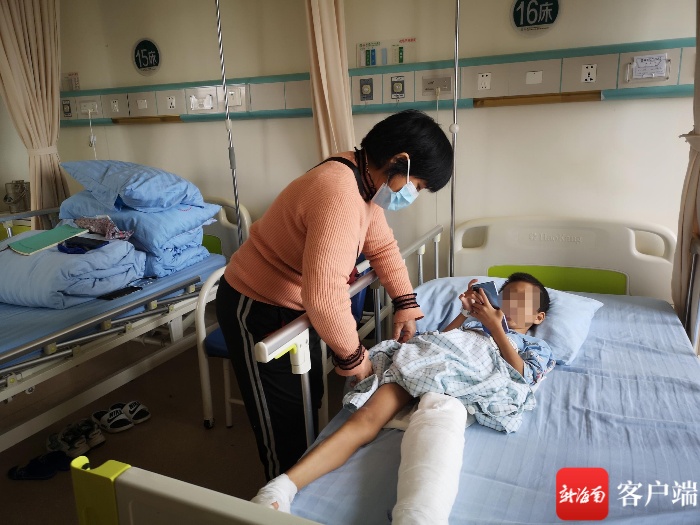 椰视频 | 上海专家做手术 屯昌6岁孤儿有望正常站立