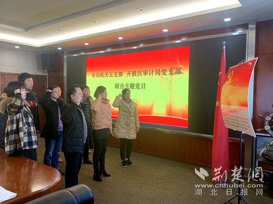湖北黄石：联合召开主题党日活动， 激发审计党建新活力
