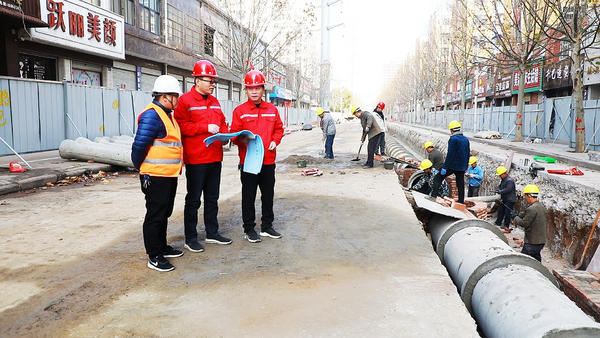 叶县：融资2.1亿元建雨水管网 补齐城市排水防涝短板