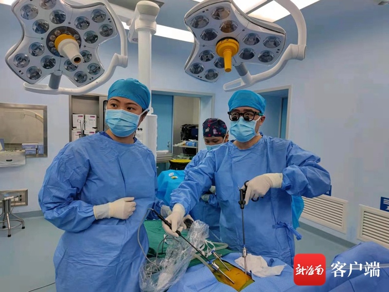 三亚成功实施琼南首例胸腔镜下小儿隔离肺+肺囊腺瘤手术