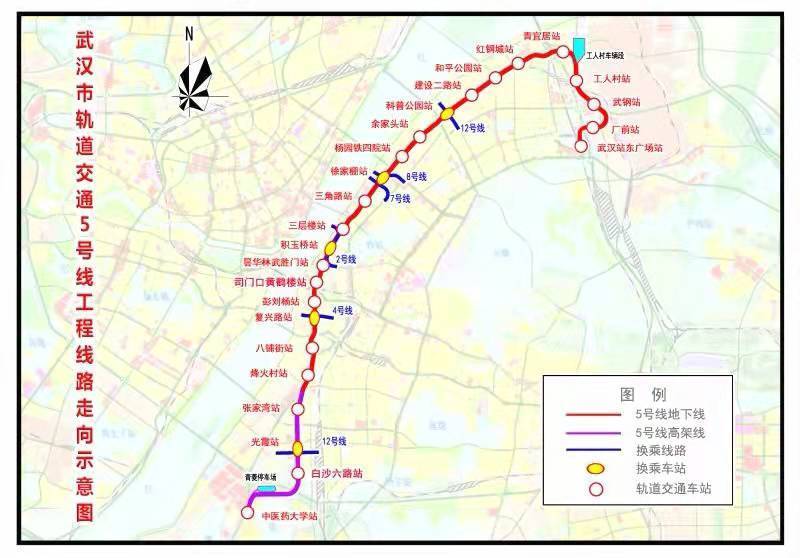 今天上午，武汉地铁开通三条新线，通车总里程达435公里