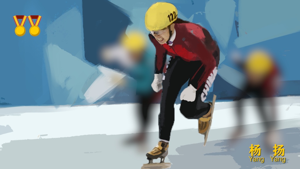 全球连线｜创意动漫：重温中国冬奥金牌时刻