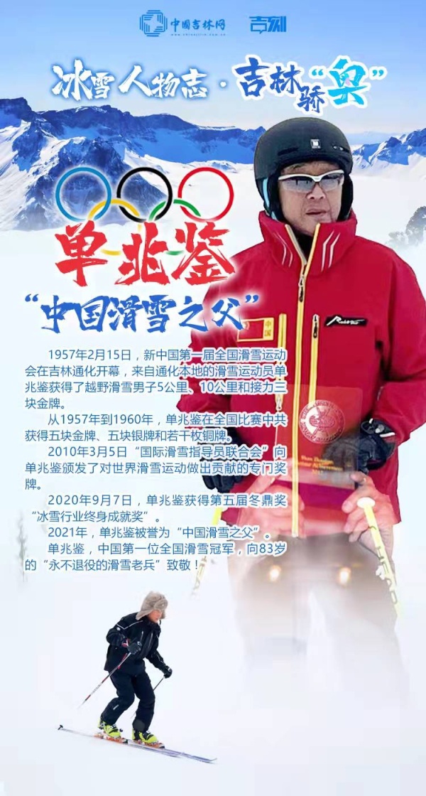 冰雪人物志·吉林骄“奥”丨“中国滑雪之父 ”单兆鉴：永不退役的滑雪老兵