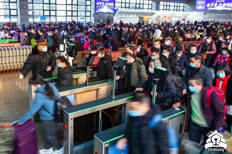 北京铁路2022年元旦假期共发送旅客200.69万人次