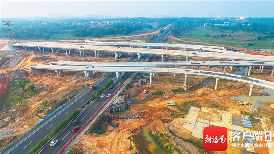 海南文临公路路基工程完成99.8%