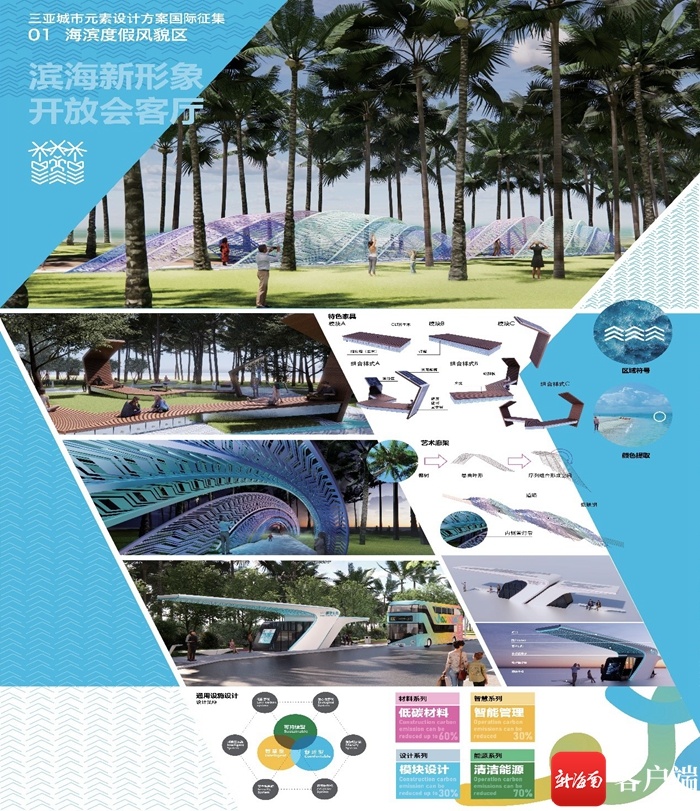 三亚城市元素设计方案国际征集获奖作品公布