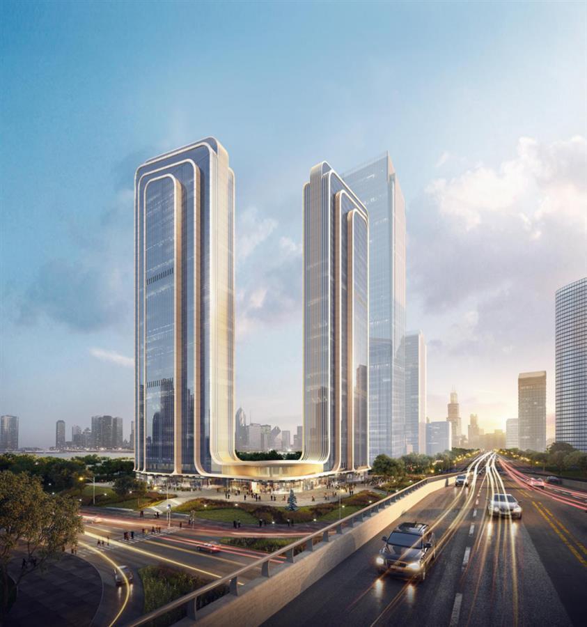 加码“总部经济” 武昌中北路沿线再建两幢高端商务楼宇