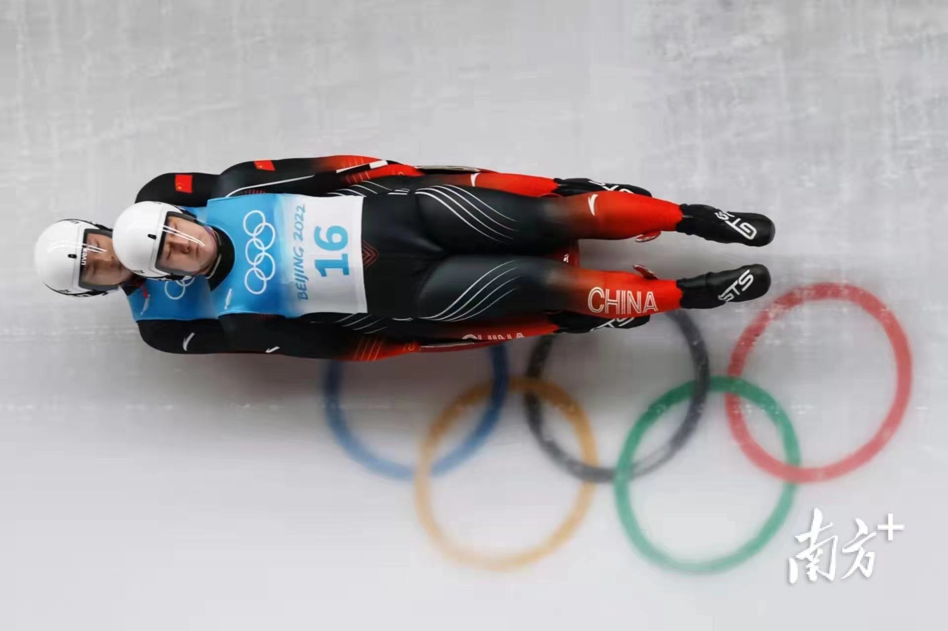 历史性突破！广东选手彭俊越首次踏上冬奥会雪橇赛场