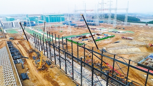 再造特高压精品工程——武汉1000千伏变电站预计今年底建成