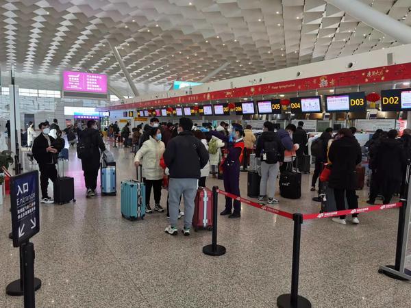 2022年春运135万多人次经郑州机场出行