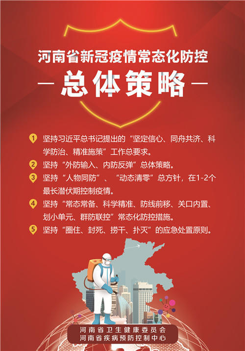 河南省发布新冠疫情常态化防控总体策略