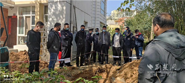蔡甸城管联合多部门执法 力除燃气安全隐患
