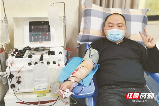 “湖南好人”陶雄喜：无偿献血21年 密密麻麻的针孔是他的“功勋章”