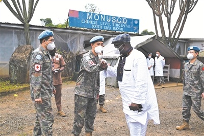 中国第25批赴刚果（金）维和医疗分队