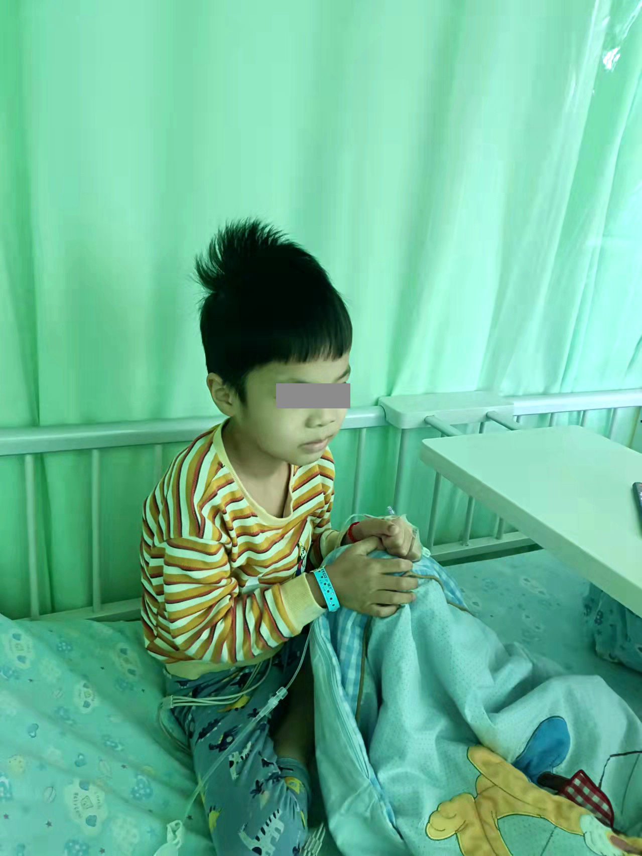 爱心接力！白沙5岁男童患白血病需输血治疗 希望大家帮帮他