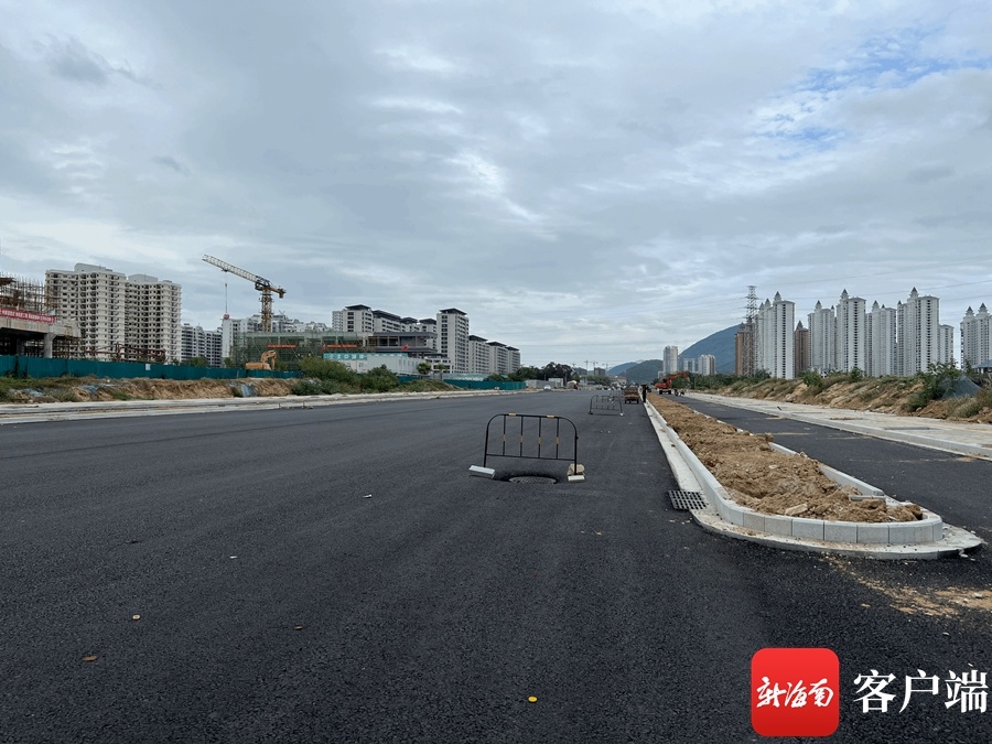 三亚三横路抱坡段预计6月实现功能性通车