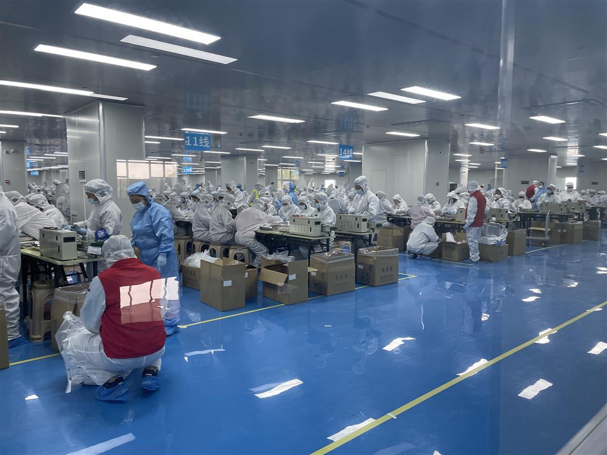 48小时，“抢”建一座十万级洁净厂房——明德生物抗原试剂盒扩产记