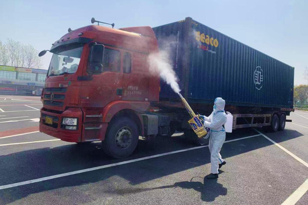 聚焦疫情防控|江苏高速公路设置上海港集卡车辆专用服务区