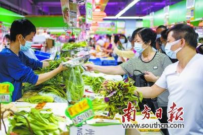 广州八类生活必需品市场供应总体平稳